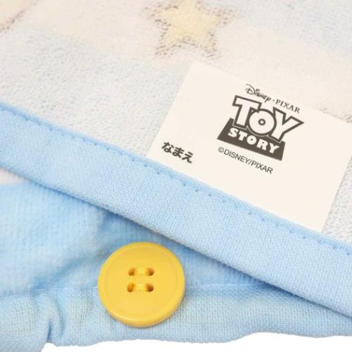 トイストーリー ゴム＆ボタン付きキッズおてふきタオル おりこうタオル チッパー ディズニー キャラクター グッズ メール便可
