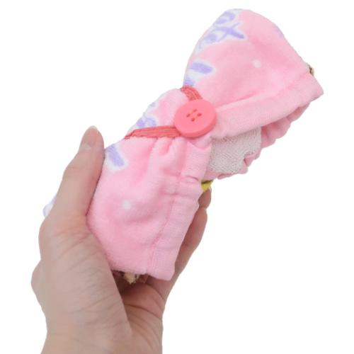 ディズニープリンセス ゴム＆ボタン付きキッズおてふきタオル おりこうタオル チッパー ディズニー キャラクター グッズ メール便可