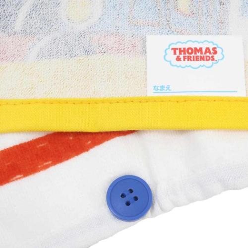 きかんしゃトーマス ゴム&ボタン付きキッズおてふきタオル おりこうタオル マリンルック キャラクター グッズ メール便可