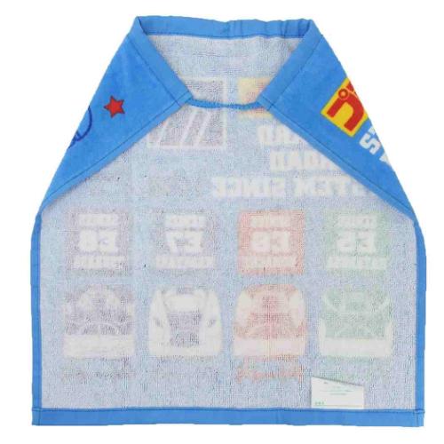 プラレール ゴム&ボタン付きキッズおてふきタオル おりこうタオル メンバーズ 鉄道 キャラクター グッズ メール便可