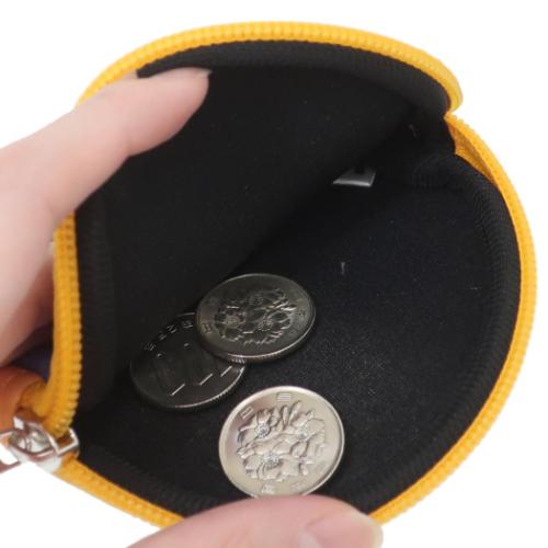 ハイキュー！！ ミニポーチ 丸型カラビナ付きポーチ ネオプレーン 影山飛雄 少年ジャンプ アニメキャラクター グッズ メール便可