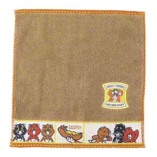 トムとジェリー ミニタオル ジャガードハンカチタオル マイフレンド キャット ワーナーブラザース キャラクター グッズ メール便可