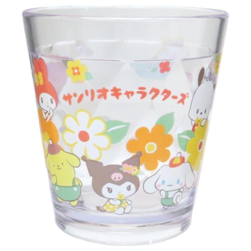 サンリオキャラクターズ プラコップ キラキラクリアカップ レトロ サンリオ キャラクター グッズ