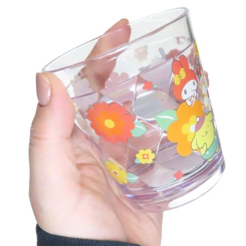 サンリオキャラクターズ プラコップ キラキラクリアカップ レトロ サンリオ キャラクター グッズ