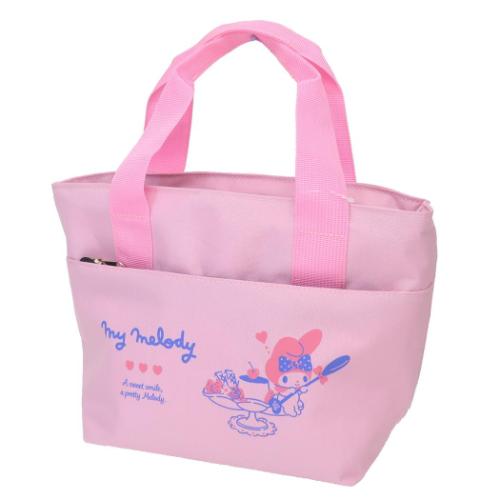 マイメロディ ランチバッグ ポケット付きクーラーバッグ 保冷 サンリオ キャラクター グッズ
