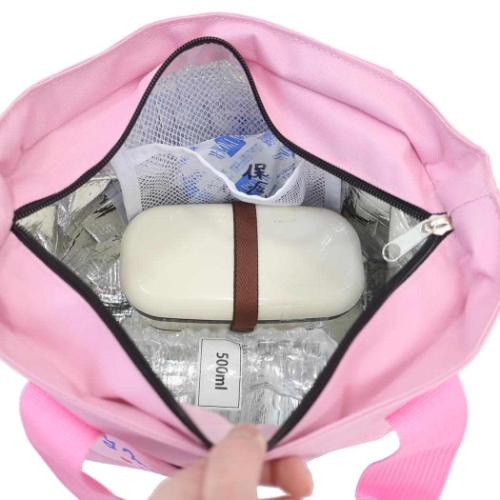 マイメロディ ランチバッグ ポケット付きクーラーバッグ 保冷 サンリオ キャラクター グッズ