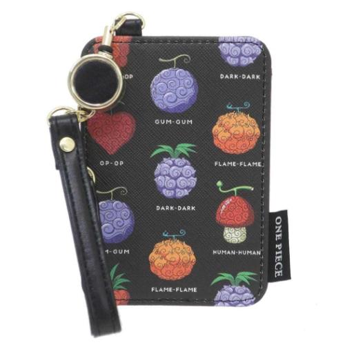 ワンピース 定期入れ リール付きパスケース シングルパスケース 悪魔の実 少年ジャンプ アニメキャラクター グッズ メール便可