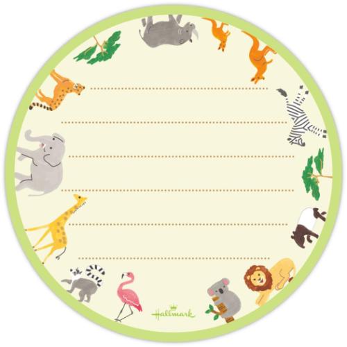メッセージシート ミニレターシート 10枚入 アニマル 手渡し 一言メモ グッズ メール便可