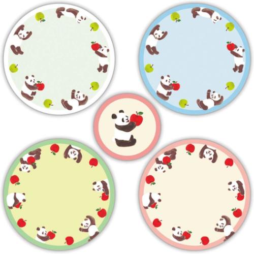 フレークシール シールフレーク パンダ 寄せ書き グッズ メール便可