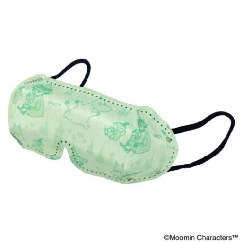 ムーミン 旅行用品 3D不織布アイマスク 3枚入り 北欧 キャラクター グッズ メール便可