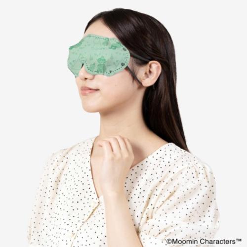 ムーミン 旅行用品 3D不織布アイマスク 3枚入り 北欧 キャラクター グッズ メール便可