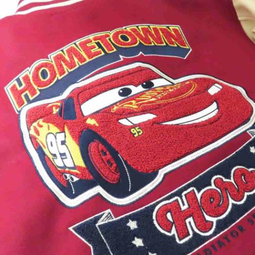 カーズ アウター レディース スタジャン レースヒーロー L ディズニー キャラクター グッズ