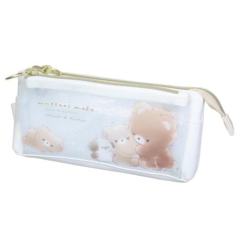 ペンケース オープンポケットペンポーチ まったりもこ 新入学 かわいい グッズ