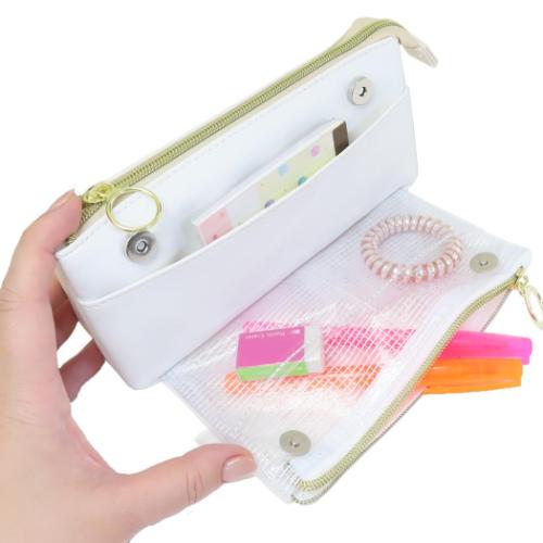 ペンケース オープンポケットペンポーチ まったりもこ 新入学 かわいい グッズ