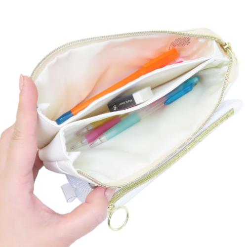 ペンケース オープンポケットペンポーチ まったりもこ 新入学 かわいい グッズ