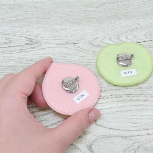 こびとづかん バッジ サガラバッジ スモモノウチ キャラクター グッズ メール便可