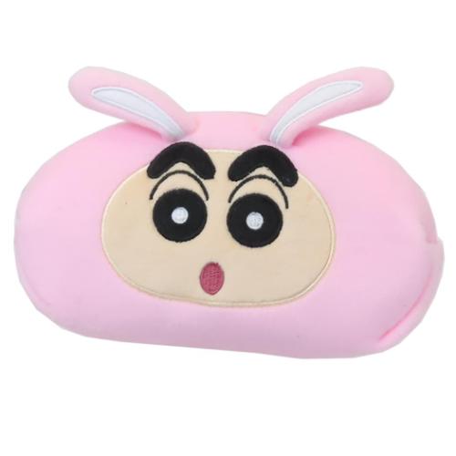 クレヨンしんちゃん ペンケース ぬいぐるみフェイスペンポーチ うさぎ アニメキャラクター グッズ