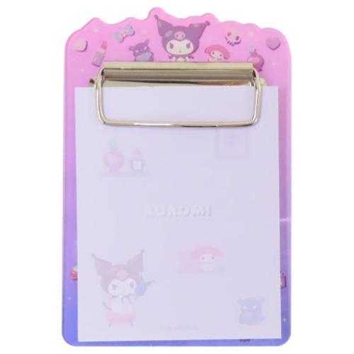 クロミ メモ帳 アクリルバインダーメモ エブリウェアークロミ サンリオ キャラクター グッズ メール便可