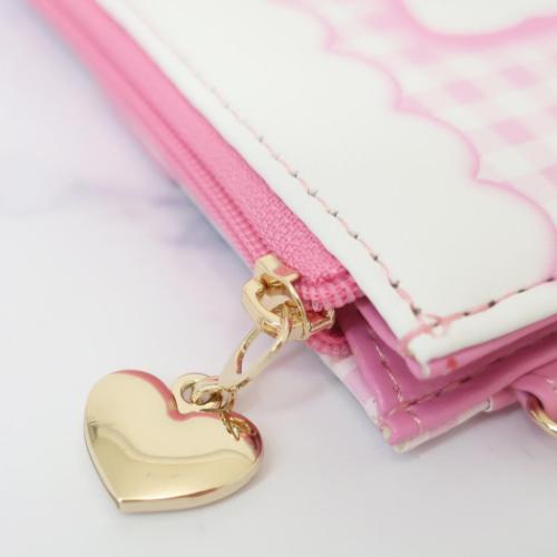 ハローキティ コイン＆カードケース フラグメントケース レオパード サンリオ キャラクター グッズ メール便可