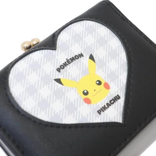 ポケットモンスター ミニウォレット 口金ミニ財布 ピカチュウ BK ポケモン キャラクター グッズ
