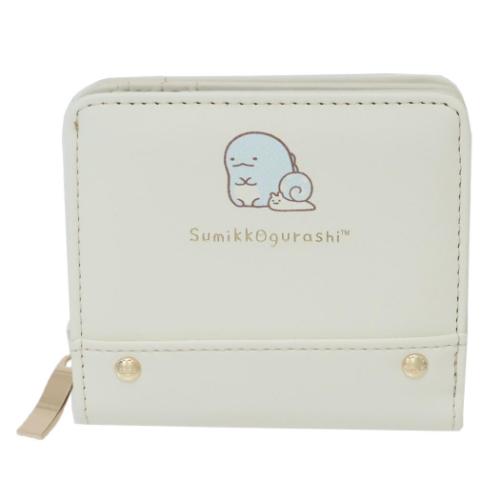 すみっコぐらし 二つ折り財布 ラウンド札入れ とかげ サンエックス キャラクター グッズ