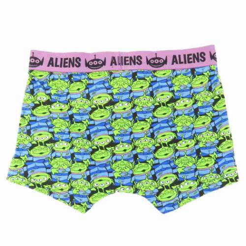 トイストーリー 男性用下着 ボクサーブリーフ エイリアン ぎっしり BK ディズニー キャラクター グッズ メール便可