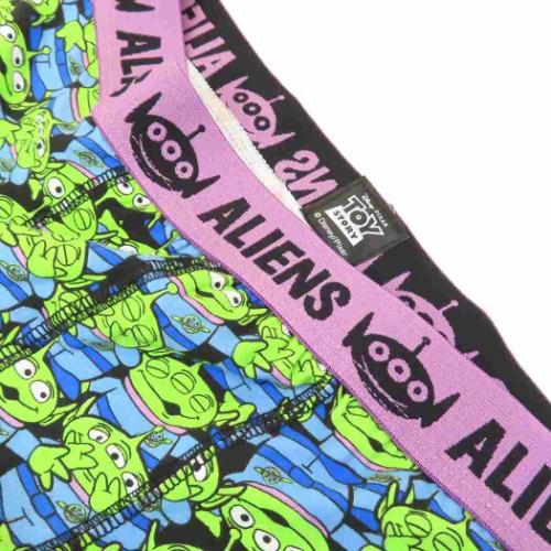 トイストーリー 男性用下着 ボクサーブリーフ エイリアン ぎっしり BK ディズニー キャラクター グッズ メール便可