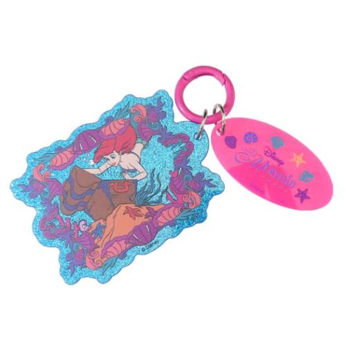 リトルマーメイド キーリング アクリルキーホルダー アリエル BL ディズニープリンセス キャラクター グッズ メール便可