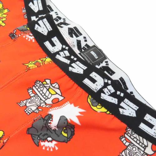 ゴジラ 男性用下着 ボクサーブリーフ デフォルメ RD キャラクター グッズ メール便可