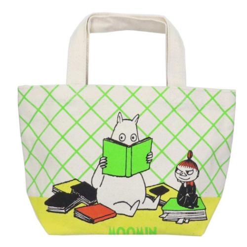 ムーミン ランチバッグ マチ付バッグ ブック 北欧 キャラクター グッズ メール便可