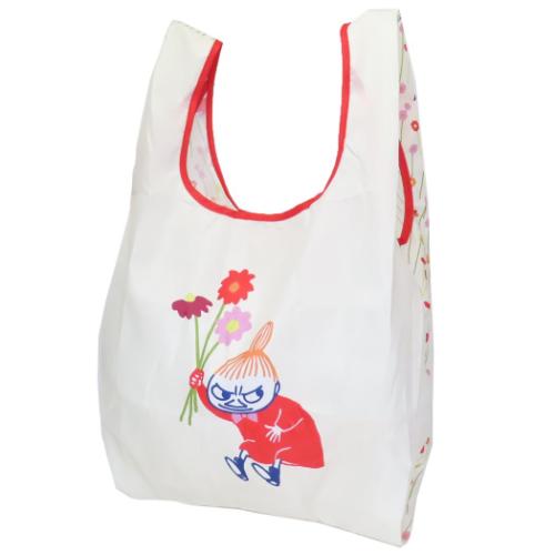 ムーミン エコバッグ マルシェショッピングバッグ お花畑 北欧 キャラクター グッズ