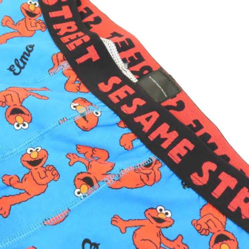 セサミストリート 男性用下着 ボクサーブリーフ いろんなエルモ キャラクター グッズ メール便可