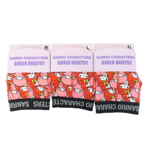 マイメロディ 男性用下着 ボクサーブリーフ おともだち ぎっしり サンリオ キャラクター グッズ メール便可