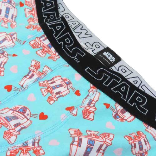 スターウォーズ 男性用下着 ボクサーブリーフ R2-D2 ハート STAR WARS キャラクター グッズ メール便可