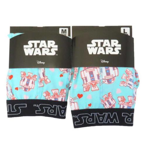スターウォーズ 男性用下着 ボクサーブリーフ R2-D2 ハート STAR WARS キャラクター グッズ メール便可