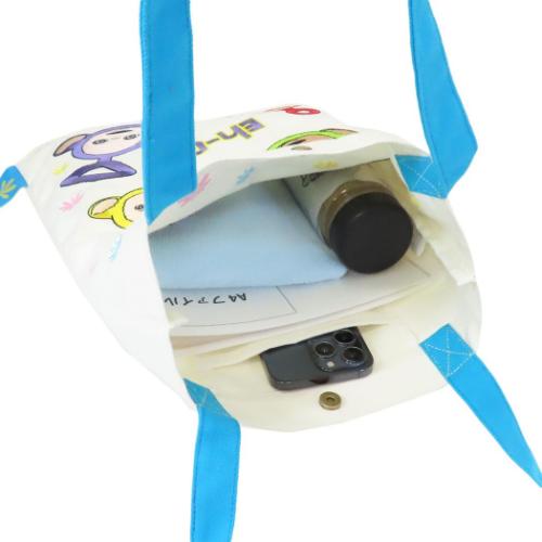 テレタビーズ トートバッグ 刺繍トートバッグ エッオー キャラクター グッズ メール便可