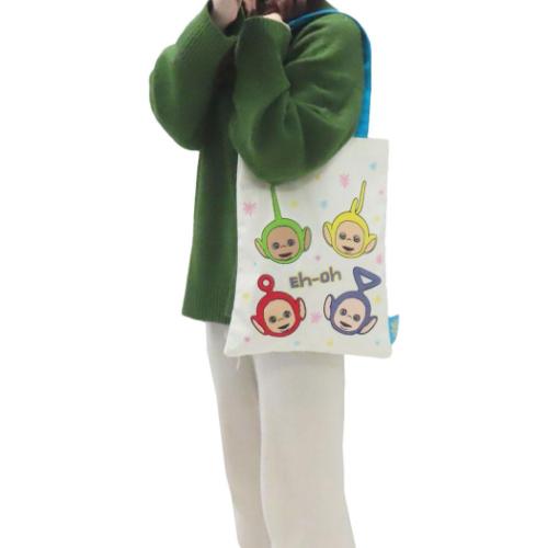 テレタビーズ トートバッグ 刺繍トートバッグ エッオー キャラクター グッズ メール便可