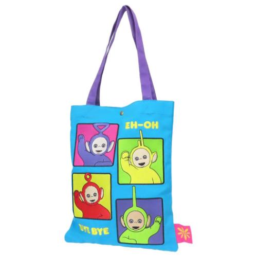 テレタビーズ トートバッグ 刺繍トートバッグ グループ キャラクター グッズ メール便可