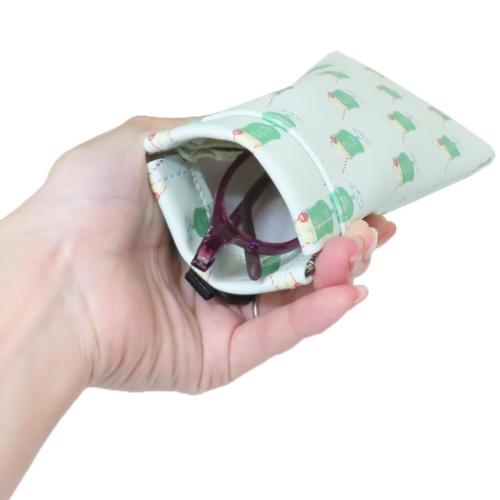 マルチポーチ ポケッタブルケース キッサクリームソーダ かわいい グッズ メール便可