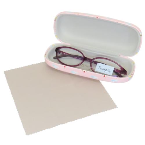 眼鏡ケース クロス付きメガネケース キッサプリン プレゼント グッズ