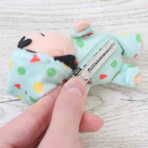 クレヨンしんちゃん ヘアアクセ すやすやクリップ パジャマしんちゃん アニメキャラクター グッズ