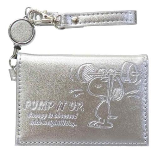 スヌーピー 定期入れ 2つ折りパスケース メタリックスヌーピー SI ピーナッツ キャラクター グッズ メール便可