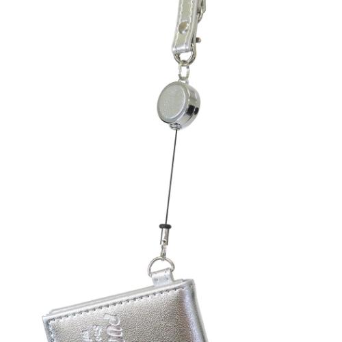 スヌーピー 定期入れ 2つ折りパスケース メタリックスヌーピー SI ピーナッツ キャラクター グッズ メール便可