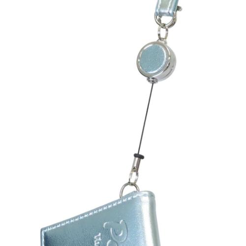 スヌーピー 定期入れ 2つ折りパスケース メタリックスヌーピー BL ピーナッツ キャラクター グッズ メール便可