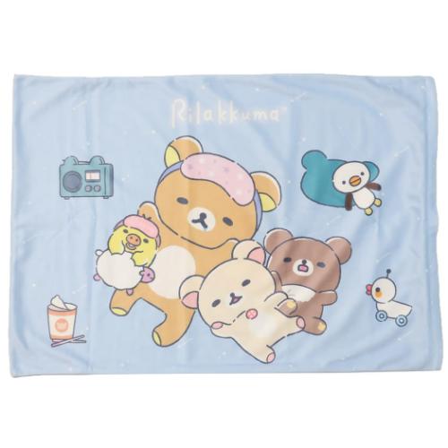 リラックマ 大人用枕カバー 大人枕カバー まどろむ サンエックス キャラクター グッズ メール便可