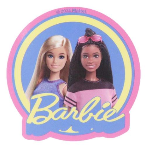 バービー ダイカットシール キャラクターステッカー なかよし Barbie キャラクター グッズ メール便可