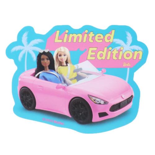バービー ダイカットシール キャラクターステッカー ドライブ Barbie キャラクター グッズ メール便可