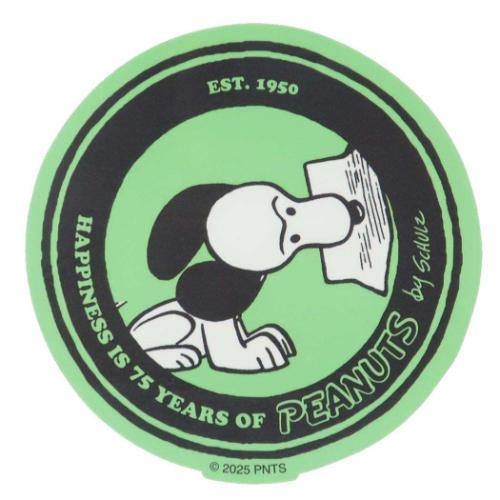 スヌーピー ダイカットシール キャラクターステッカー 75周年 50’s GR ピーナッツ キャラクター グッズ メール便可