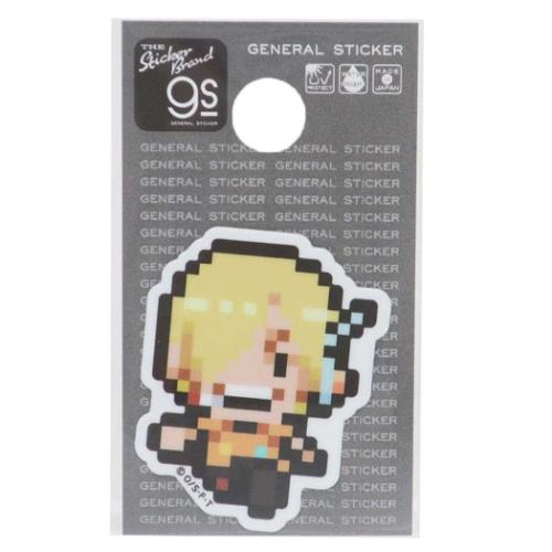 ワンピース ビニールシール ダイカットミニステッカー ピクセル Sサイズ サンジ エッグヘッドver 少年ジャンプ メール便可