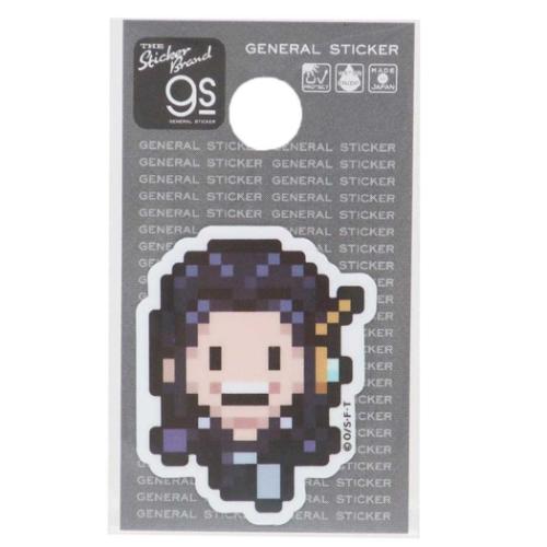 ワンピース ビニールシール ダイカットミニステッカー ピクセル Sサイズ ロビン エッグヘッドver 少年ジャンプ メール便可